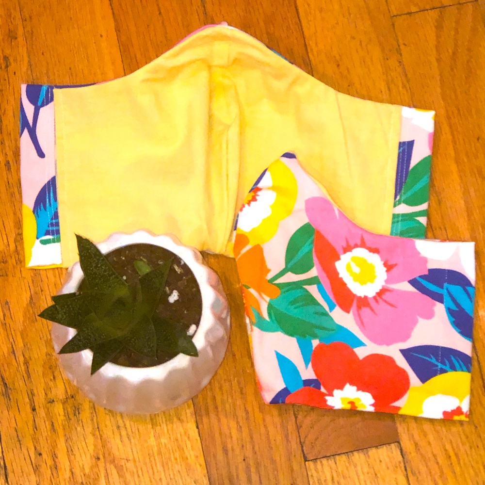 Adult Flower Face Mask